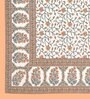 Yellow Cotton Floral 150 GSM Single reversible Reversible Bed Dohar