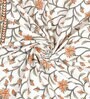 Yellow Cotton Floral 150 GSM Single reversible Reversible Bed Dohar