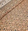 Yellow Floral 144 TC Cotton King Bedsheet and 2 Pillow Cover