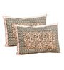 Yellow Floral 144 TC Cotton King Bedsheet and 2 Pillow Cover