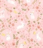 Pink Floral 220 Tc Cotton Super King Bedsheet With 2 Pillow Covers