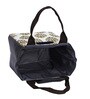 Yellow Flower with Two Birds Printed Rectangle Insulated Lunch Bag