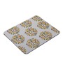 yellow Flower with Two Birds Printed Rectangle Mousepad