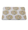 yellow Flower with Two Birds Printed Rectangle Mousepad