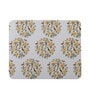 yellow Flower with Two Birds Printed Rectangle Mousepad