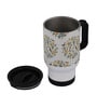 Yellow Flower with Two Birds Printed Steel Tumbler