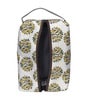 Yellow Flower with Two Birds Printed Toiletry Pouch
