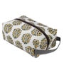 Yellow Flower with Two Birds Printed Toiletry Pouch