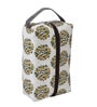 Yellow Flower with Two Birds Printed Toiletry Pouch