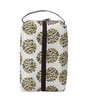 Yellow Flower with Two Birds Printed Toiletry Pouch