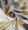 Yellow Fruit Print 200 TC Cotton Double Bed Sheet with 2 Pillow Covers Sensory Bloom Collection