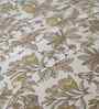 Yellow Fruit Print 200 TC Cotton Single Bed Sheet with 1 Pillow Cover Sensory Bloom Collection