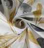 Yellow Fruit Print 200 TC Cotton Single Bed Sheet with 1 Pillow Cover Sensory Bloom Collection