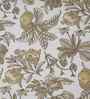 Yellow Fruit Print 200 TC Cotton Single Bed Sheet with 1 Pillow Cover Sensory Bloom Collection