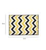 Yellow Geometric Microfibre 32x20 Inches Super Soft Bath Mat