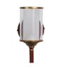 Havana Brown Glass Wall Sconces