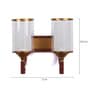 Brown Glass Wall Sconces