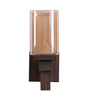 Brown Glass Wall Sconces