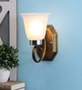 Delmas Gold Glass Wall Sconces
