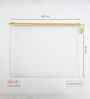 Yellow Grande ZiPolypropyleneer Pouch Multipurpose Organizer