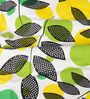 Yellow Green Polycotton Floral 120 Gsm Double Dohar
