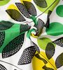 Yellow Green Polycotton Floral 120 Gsm Double Dohar