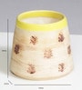 Yellow Hand Made Ceramic Desk Pot