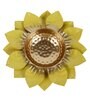 Yellow & Gold Flower Urli