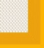 Yellow Traditional 120 TC Cotton Queen Sized Bedsheet with 2 Pillow Cover