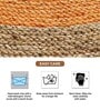 Yellow Jute 2 Feet Round Carpet