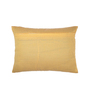 Yellow Jute Abstract 12x18 inches Cushion Covers (Pack of 2)