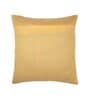 Yellow Jute Abstract 16x16 inches Cushion Covers (Pack of 5)