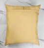 Yellow Jute Abstract 16x16 inches Cushion Covers (Pack of 5)