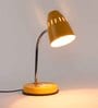Inky Yellow Metal Shade Kids Lamp