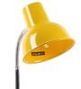 Yellow Metal Shade Study Lamp With Yellow Base