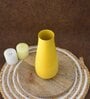 Yellow Metal Table Vase