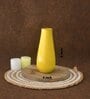 Yellow Metal Table Vase