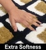 Yellow Microfiber 16x24 Inches Super Soft Bath Mat