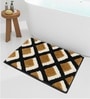 Yellow Microfiber 16x24 Inches Super Soft Bath Mat