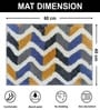 Yellow Microfiber 16x24 Inches Super Soft Bath Mat