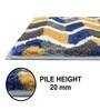 Yellow Microfiber 16x24 Inches Super Soft Bath Mat