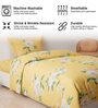 Yellow Microfiber 130 Mild Winter Single Bed Comforter