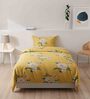 Yellow Microfiber 130 Mild Winter Single Bed Comforter