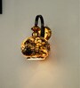 Zeynep Yellow Mild Steel and Glass Wall Sconces