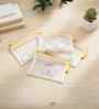 Yellow Mini ZiPolypropyleneer Pouch Multipurpose Utility Organizer