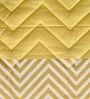 Yellow Noor Reversible King Quilt 90X90 With 2 Pillow Covers
