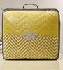 Yellow Noor Reversible King Quilt 90X90 With 2 Pillow Covers