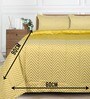 Yellow Noor Reversible Single Quilt With 1 Pillow Cover
