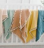 Yellow Ochre Cotton Reversible Kids Blanket