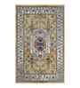Yellow Persian Polypropylene 5x8 Feet Machine Made Carpet